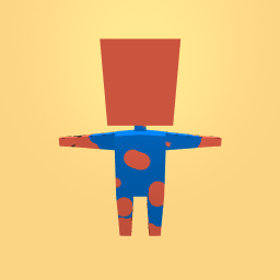 Realy tan person homeless suit