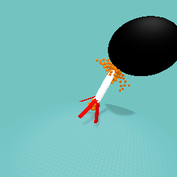Rocket crashd