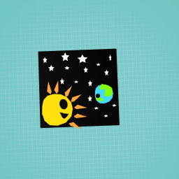 the sun and earth