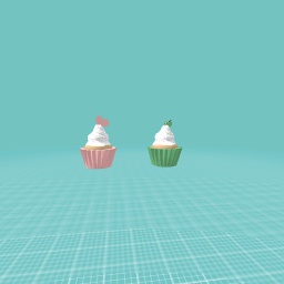 Glinda and elphabas cupcakes!