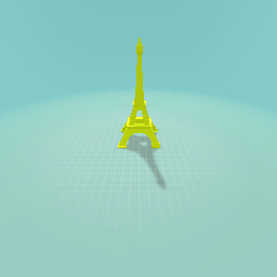 golden eiffle tower