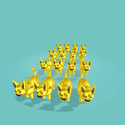 cats lining up for another year of boring school :(