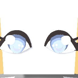 blue anime eyes