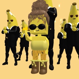 Banana guards and princess