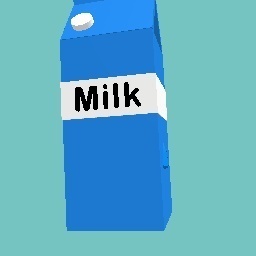 Brick of milk