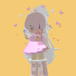 pink pastel girl