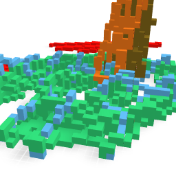 A snake eats a dead rat