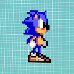sonic 8-bit Sprites
