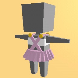 pink cupcake skirt with top