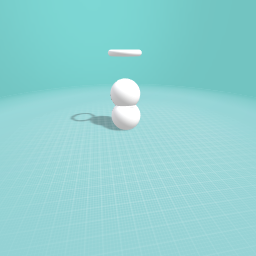 Angel snowman