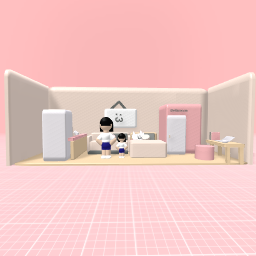 My house that (A s h e) made :3