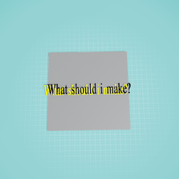What should i make