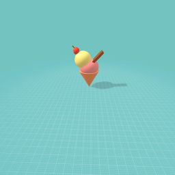Ice cream with toppings!