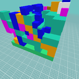 spot the white block