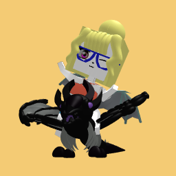 girl on shadow dragon