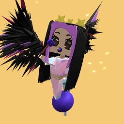 purple lolipop girl