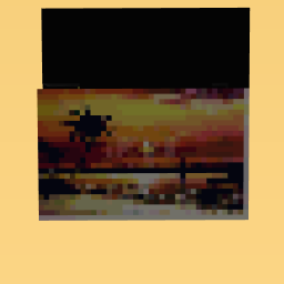 Sunset flaring flaze