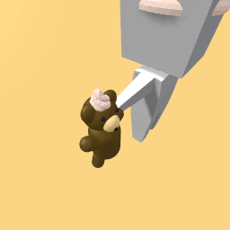 Teddy bear with a matching HAT!