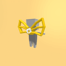 Golden skeleton wings