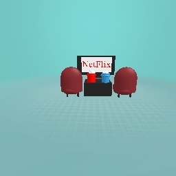 Netflix with caramel popcorn