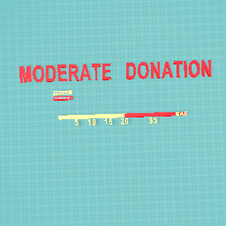 MODERATE/BIG DONATION