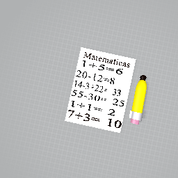 Mi tarea de matemáticas
