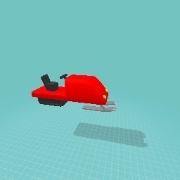 A Snowmobile!