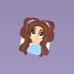 Girl in pigtails uwu