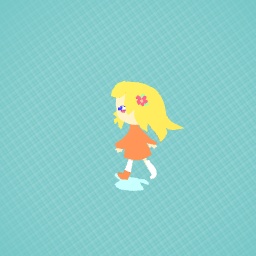 A brave girl