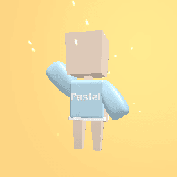 Simple aesthetic pastel merch