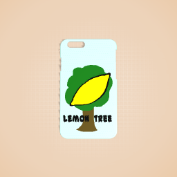Lemon tree themed phone case ( i tried)