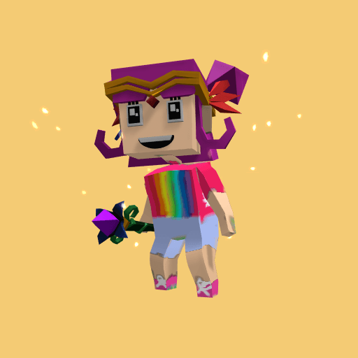 rainbow sparkly outfit