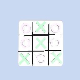 Pastel tic-tac-toe!