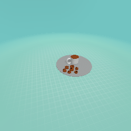 HOt chocolate and cookies