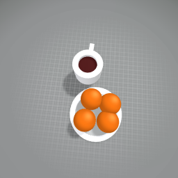 Oranges and coffe