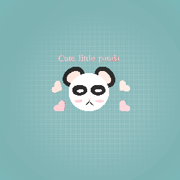 Cute little panda