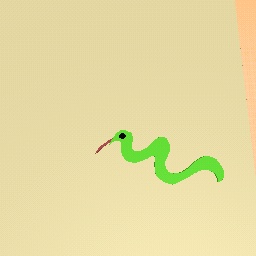 Snek in desert