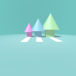 The Three Huts