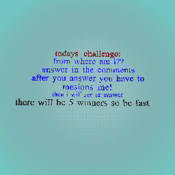 todays challenge