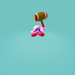 Kirby And His Hammer