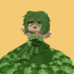 green girl