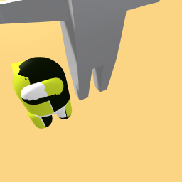 yellow and black glitch pet