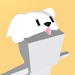 White Cute Puppy Hat