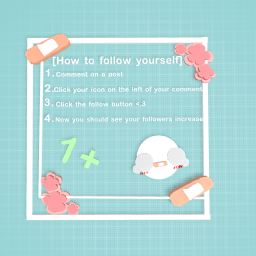 .-[how to follow yourself]-.