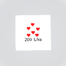 Thanks you for 200 like