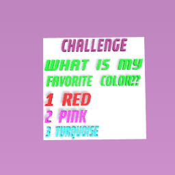challenge!!!