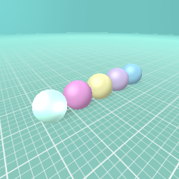 Pastel juggles