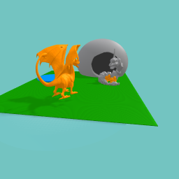 The Charizard and Onyx battle