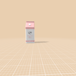 Cute pink milk