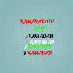 RAMADAN!